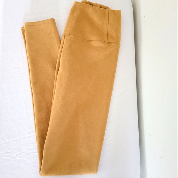 🔥 WINTER SALE - WILFRED FREE - Faux suede daria leggings in camel - Picture 2 of 9
